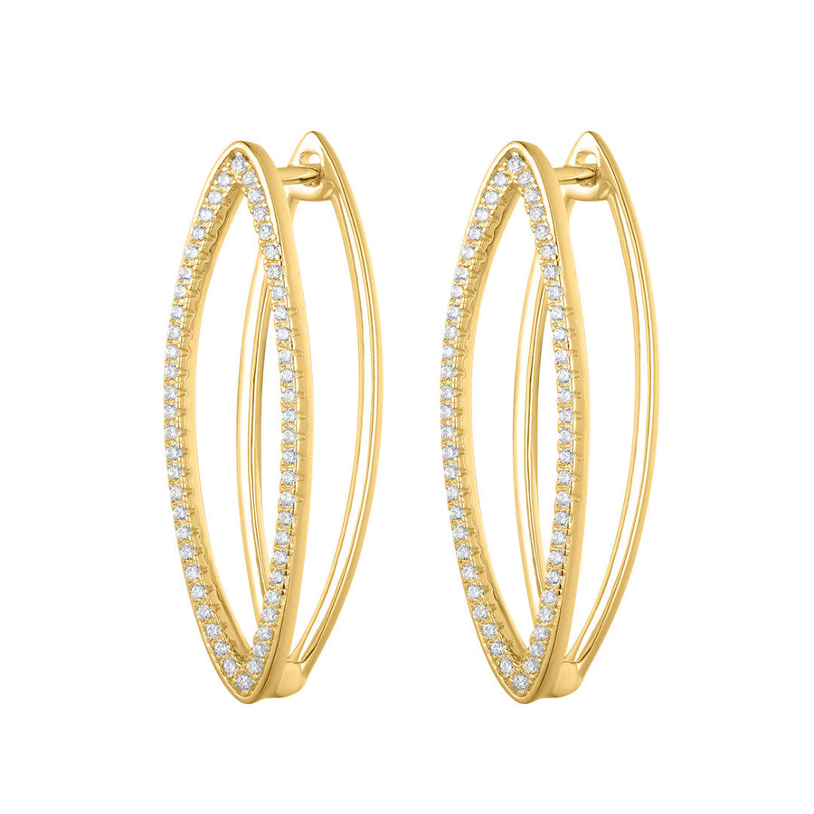 Nana Kay - Glamour Girl Sylvara Gold Plated Earrings