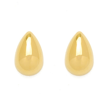 Knight & Day - Medium Gold Teardrop Earrings