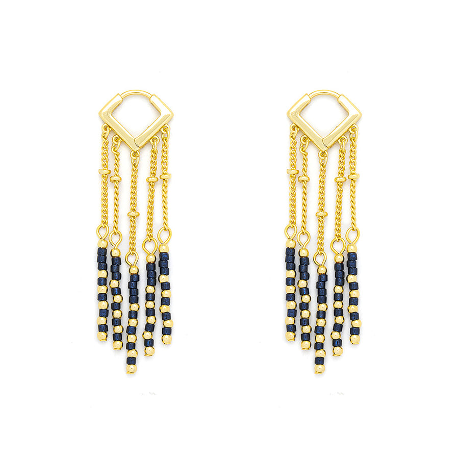 Knight & Day - Lapis, Semi Precious Stone Earrings
