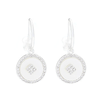 Knight & Day - Mother of Pearl Earrings