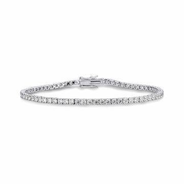 Gisser - Silver CZ Tennis Bracelet 2.5mm