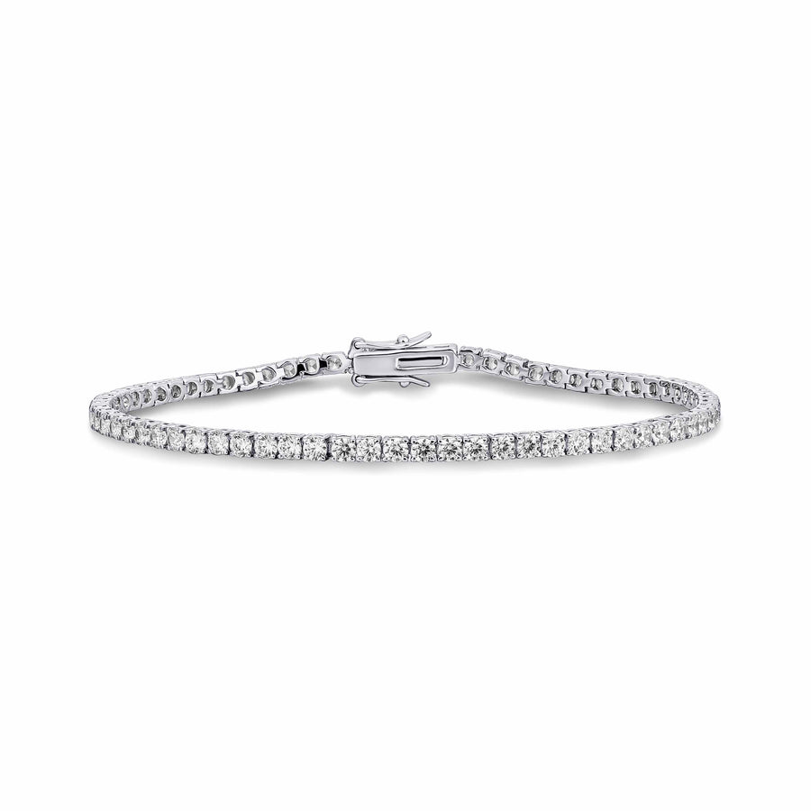 Gisser - Silver CZ Tennis Bracelet 2.5mm