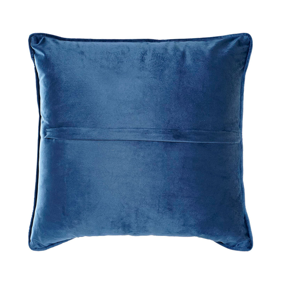 Blue Floral Pattern Cushion