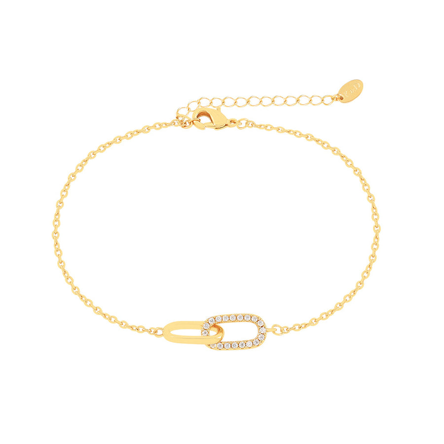 Knight & Day - The Pink Box Paperclip Bracelet