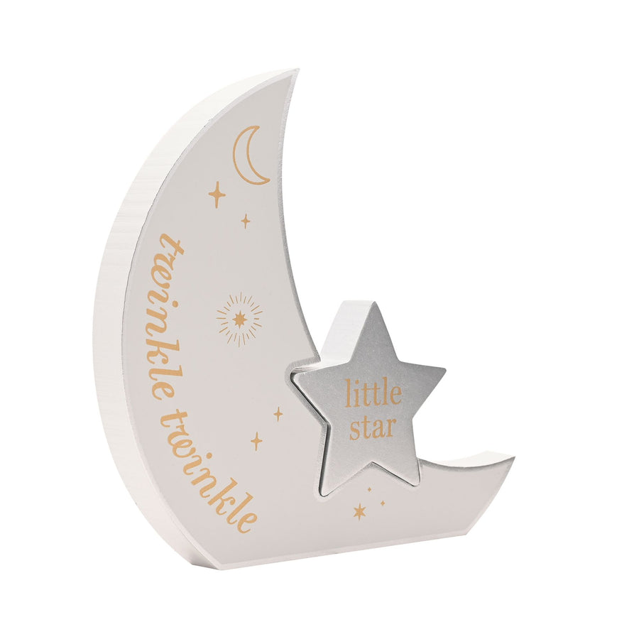 Moon Plaque 'Twinkle Twinkle'