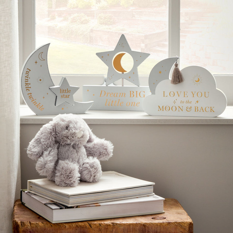 Moon Plaque 'Twinkle Twinkle'