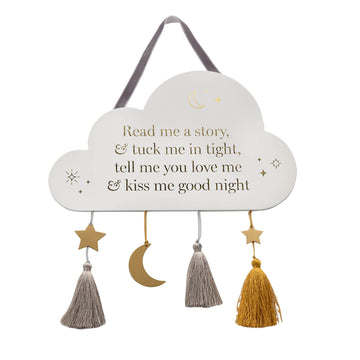 Cloud Hanging Plaque