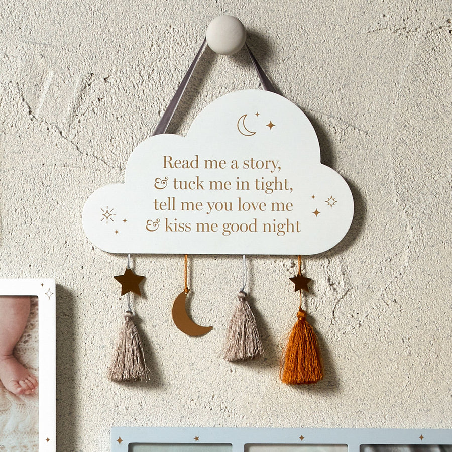 Cloud Hanging Plaque