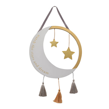 Moon Hanging Plaque