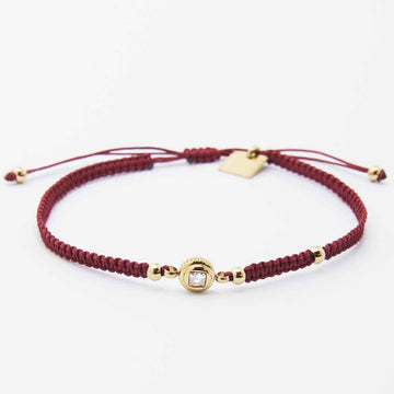 Zag Bijoux - Red Cord Bracelet