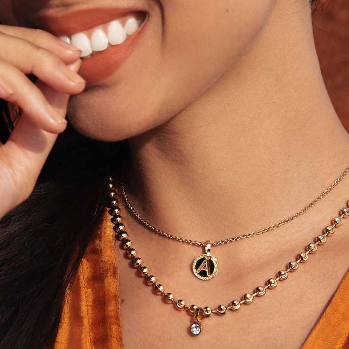 Rebecca - Initial A Necklace