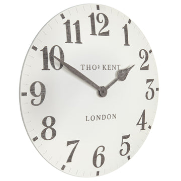 Arabic Large Wall Clock - Limestone