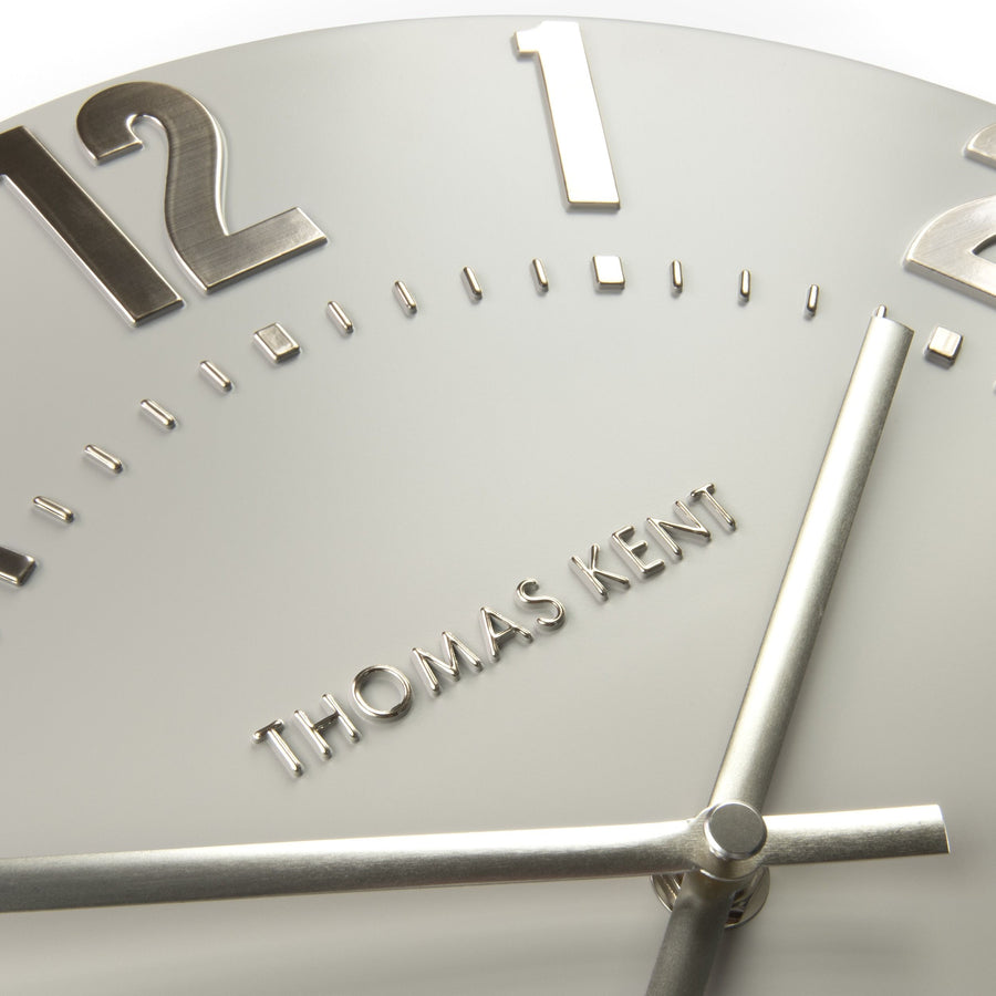 Mulberry Small Wall Clock - Silver Cloud