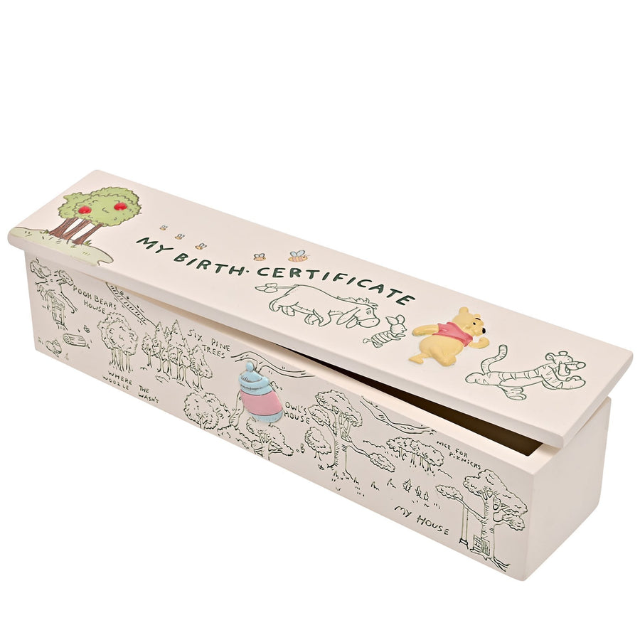 Disney Winnie The Pooh Birth Certificate Holder