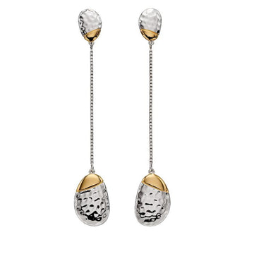 Fiorelli - Hammered Drop Earrings