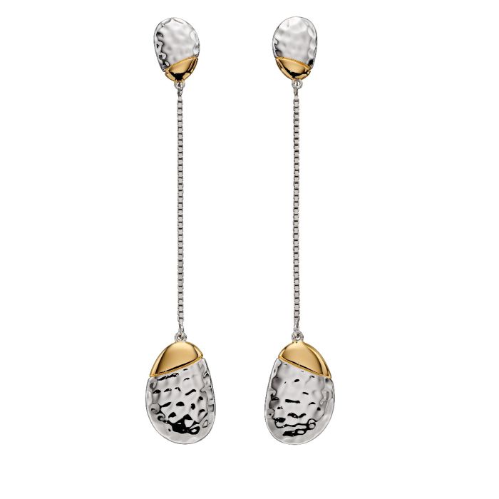 Fiorelli - Hammered Drop Earrings