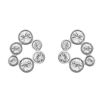 Fiorelli - Bubble Stud Earrings with Clear Crystal