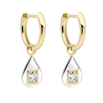 Fiorelli - Shape Shift Teardrop Hoop Earrings