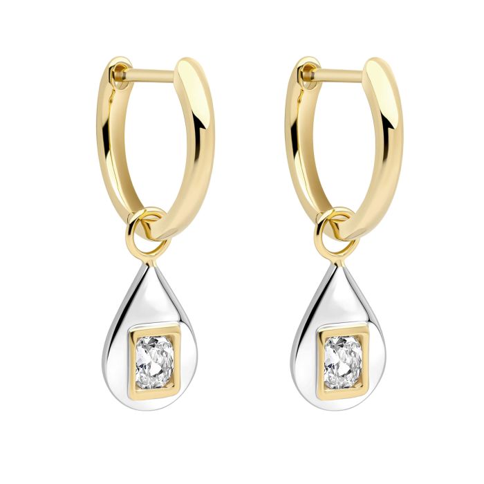 Fiorelli - Shape Shift Teardrop Hoop Earrings
