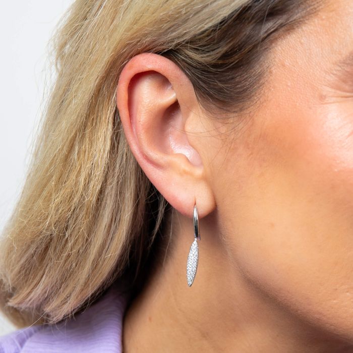 Fiorelli - Long Navette Drop Earrings