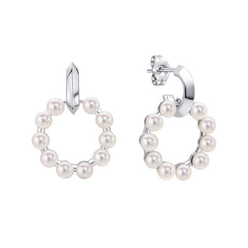 Fiorelli - Pearl Circle Earrings