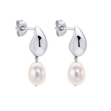 Fiorelli - Droplet Stud Earrings with Pearl