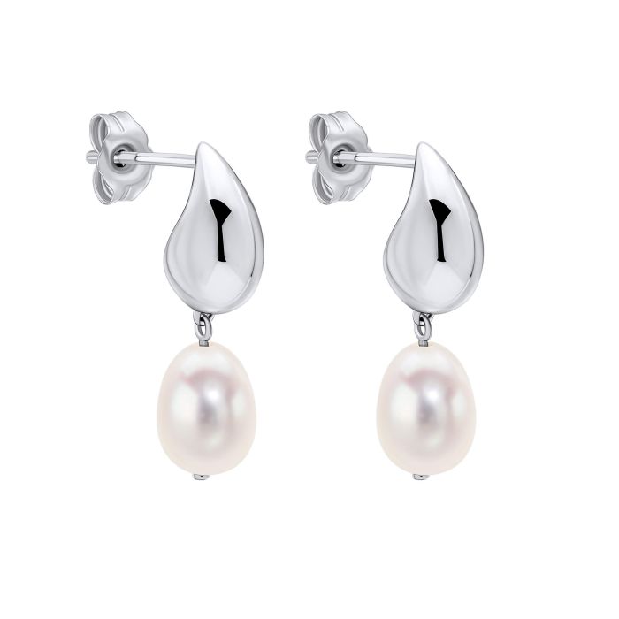 Fiorelli - Droplet Stud Earrings with Pearl