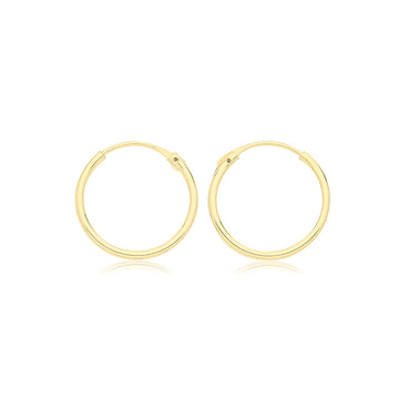 9ct Sleeper Hoop Earrings