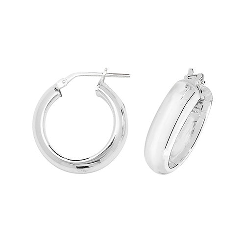 Sterling Silver Hoop Earrings