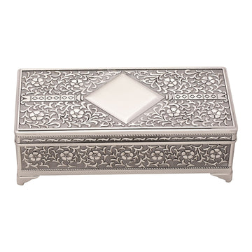Silver Plated Jewellery Box