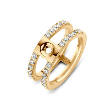 Melano Jewelry - Twisted Trista CZ Ring