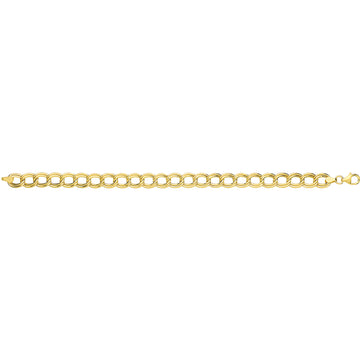 9ct Gold Double Oval Link Bracelet
