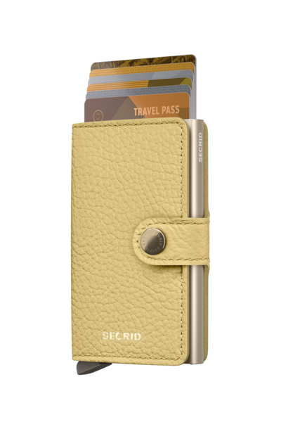 Secrid - Miniwallet Pebble Butter Yellow