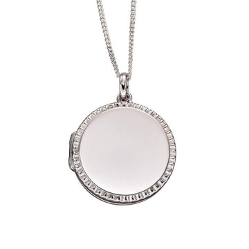 Fiorelli -  Round Diamond Cut Locket