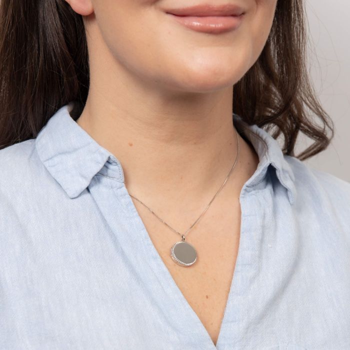 Fiorelli -  Round Diamond Cut Locket
