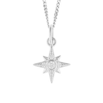Sterling Silver Star Pendant