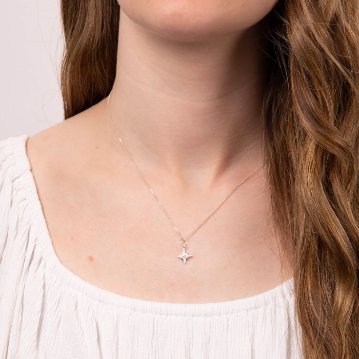 Sterling Silver Star Pendant
