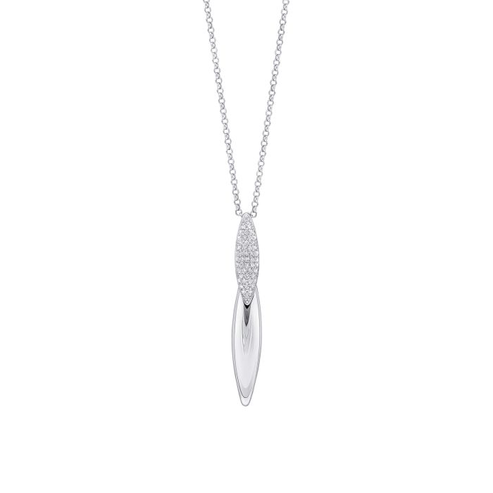 Fiorelli - Long Navette Drop Pendant