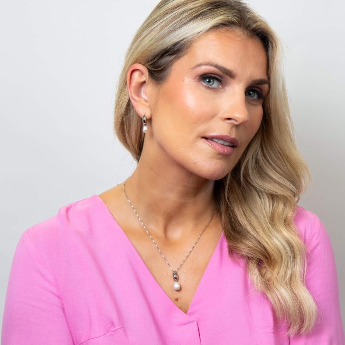 Fiorelli - Droplet Pendant with Pearl