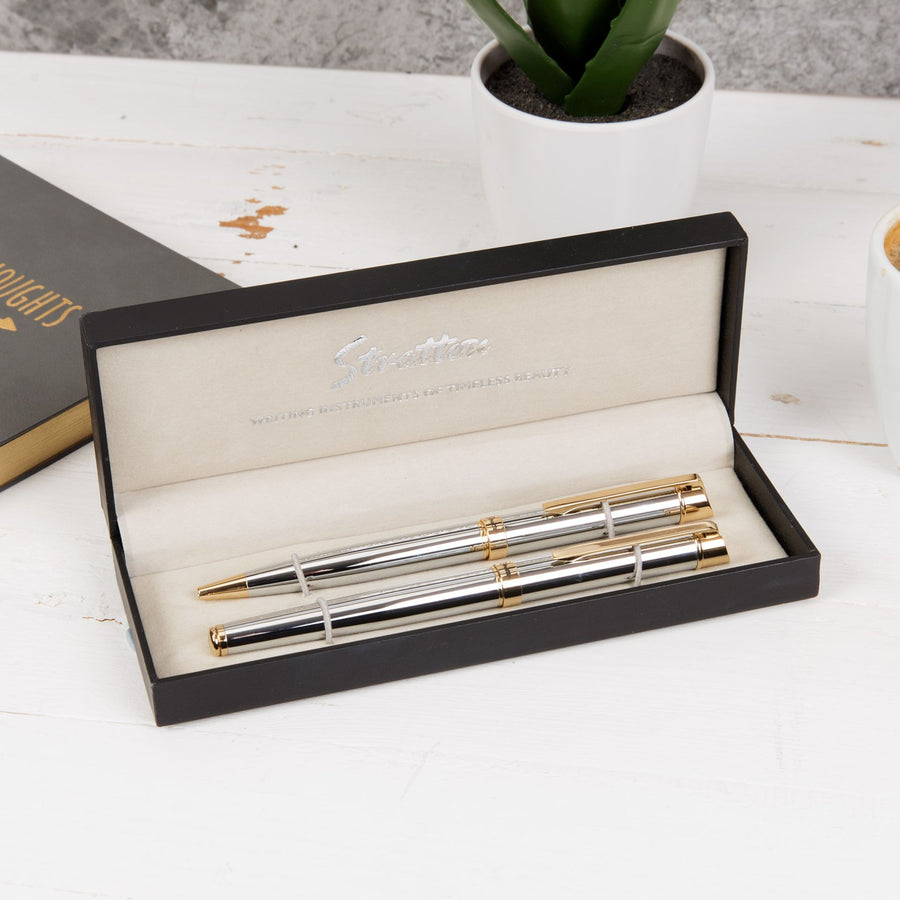 Rollerball & Ballpoint Pen Set