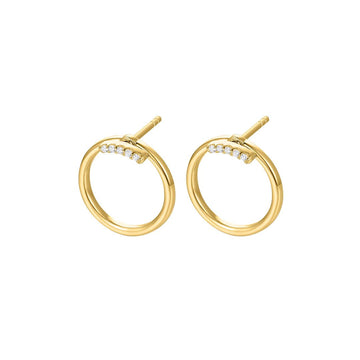 Nana Kay - Open Circle Earrings
