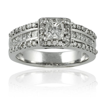 Cluster Diamond Ring