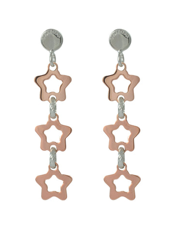 Fraboso - 3 Star Drop Earrings