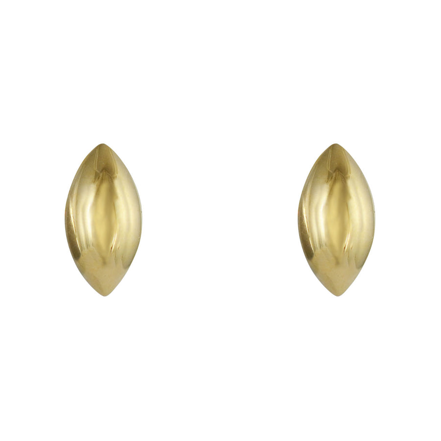 9ct Gold Marquise Earrings