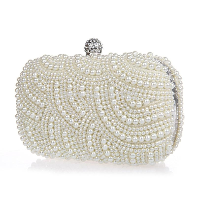 Pearl Clutch Bag