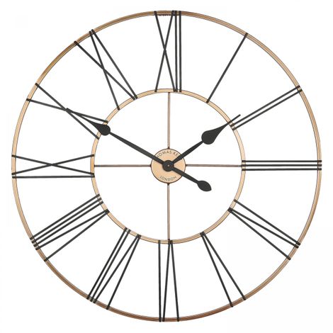 Summer House Copper Oversized Wall Clock