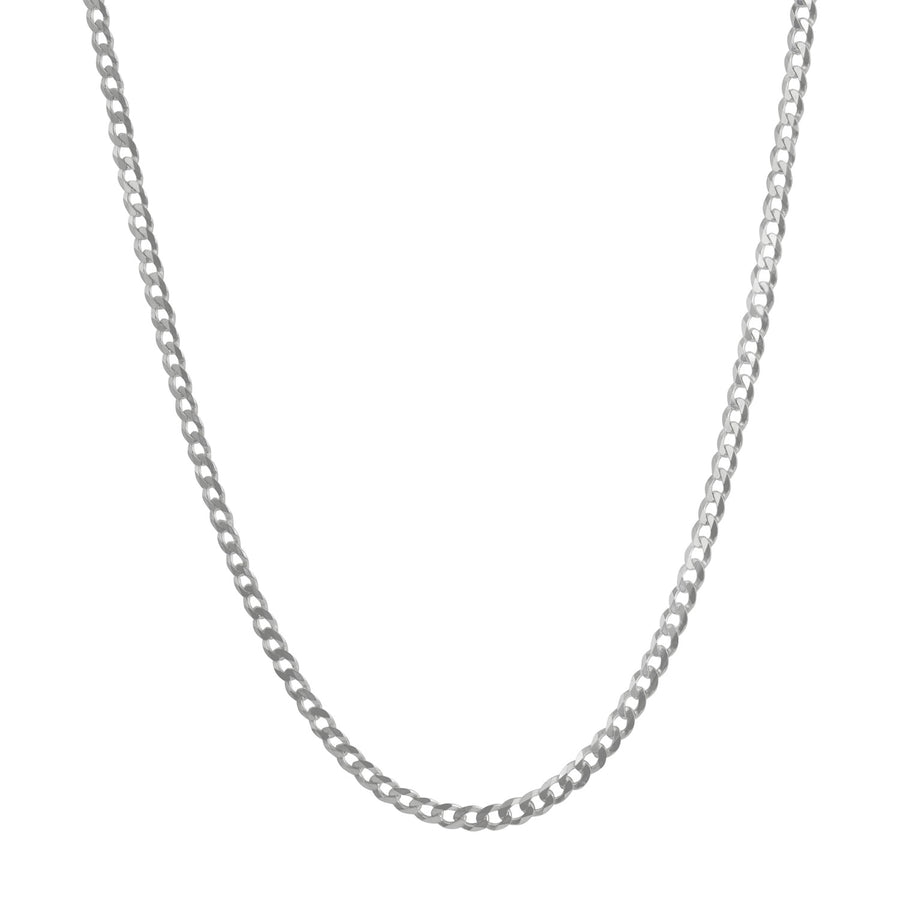 Sterling Silver Curb Necklace