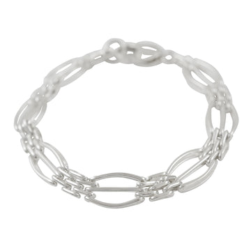 Silver Gate Bracelet