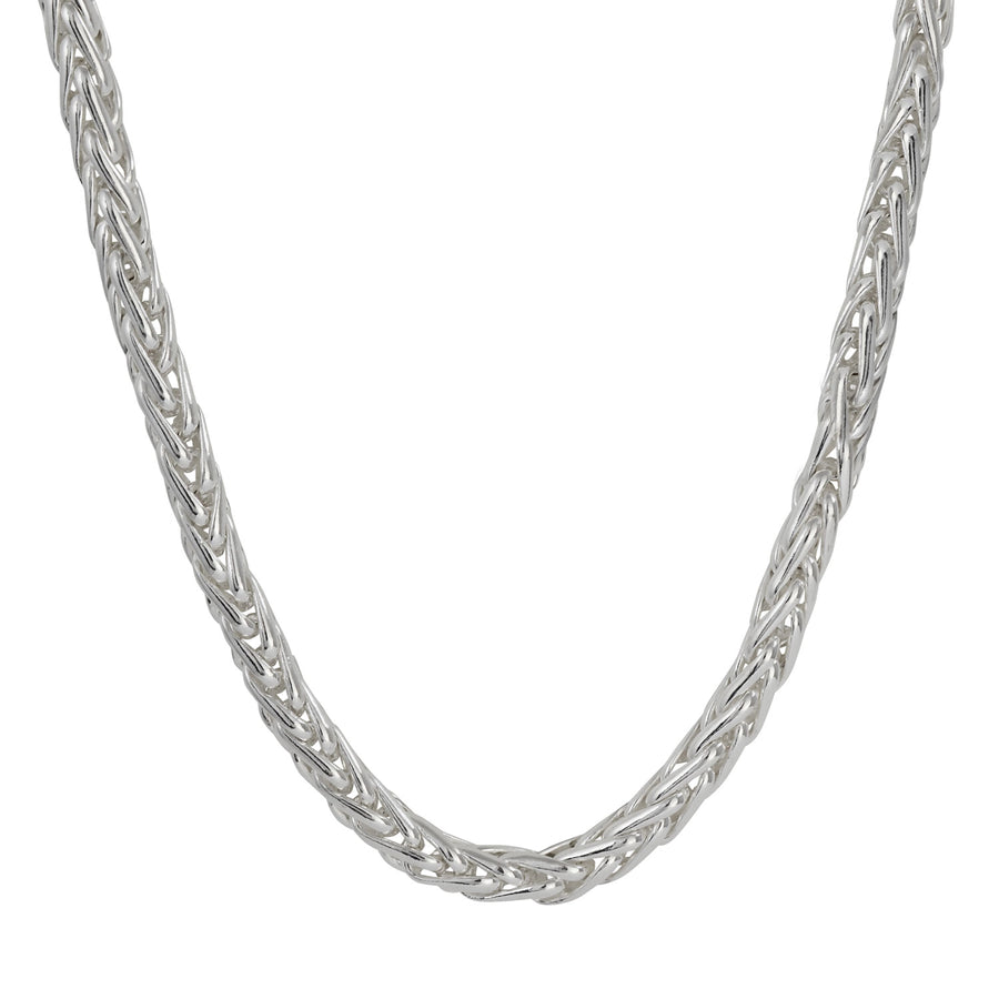 Silver Fancy Link Necklace