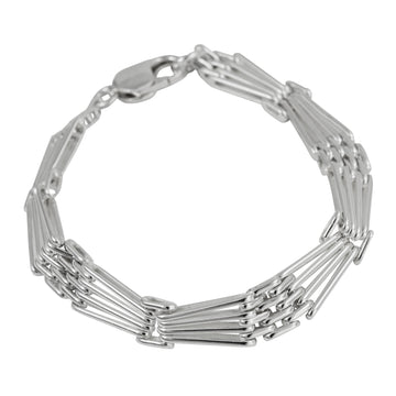 Silver Gate Bracelet